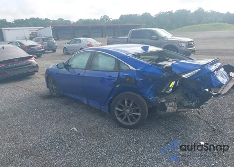 2020 Honda Civic Ex z USA, uszkodzony, nr VIN 19XFC1F35LE007126